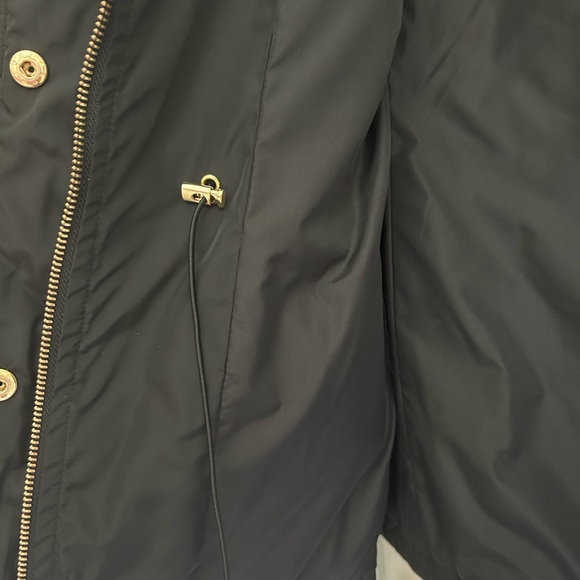 Cole Haan black jacket with gold embellishments. Like new. - Picture 3 of 5